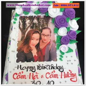 Bánh Sinh Nhật In Hình Ảnh - H57